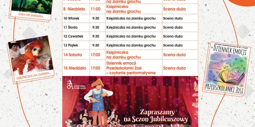 Październik w Olsztyńskim Teatrze Lalek